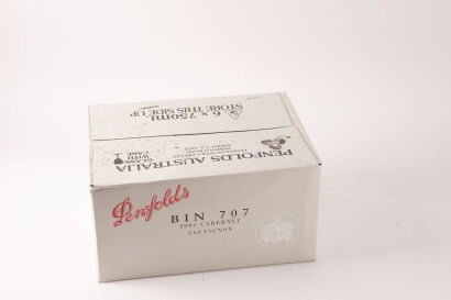 (6) 2001 Penfolds Bin 707 Cabernet Sauvignon, South Australia