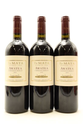 (3) 2010 Te Mata Estate 'Awatea' Cabernets Merlot, Hawke's Bay