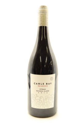 (1) 2013 Cable Bay Reserve Syrah, Waiheke Island [BC96]