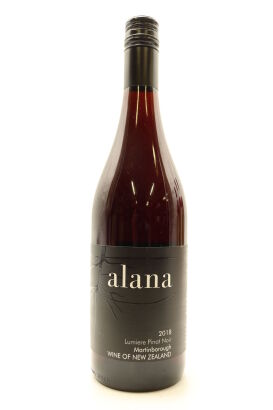 (1) 2018 Alana Lumiere Pinot Noir, Martinborough