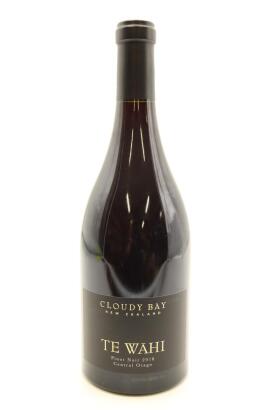 (1) 2018 Cloudy Bay Te Wahi Pinot Noir, Central Otago