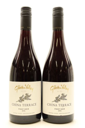 (2) 2016 Gibbston Valley China Terrace Pinot Noir, Bendigo