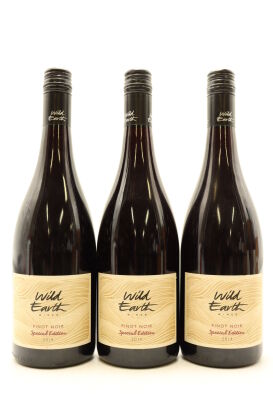 (3) 2014 Wild Earth Special Edition Pinot Noir, Central Otago