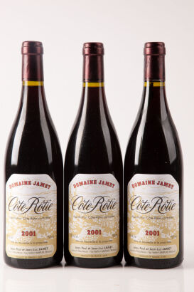 (3) 2001 Domaine Jamet Cote-Rotie