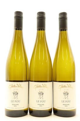 (3) 2016 Gibbston valley 'Le Fou' Riesling, Central Otago