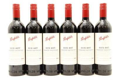 (12) 2020 Penfolds Bin 407 Cabernet Sauvignon