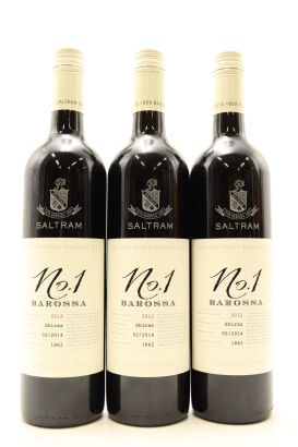 (3) 2012 Saltram No. 1 Barossa Shiraz, Barossa