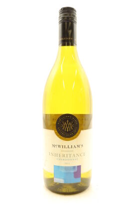 (1) 2011 McWilliam's Inheritance Chardonnay, South Eastern Australia