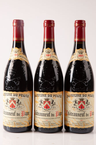 (3) 2005 Domaine du Pegau Chateauneuf-du-Pape Cuvee Reservee