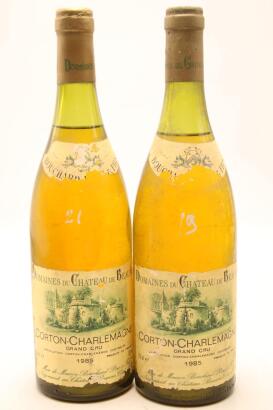 (2) 1985 Bouchard & Fils Corton Charlemagne