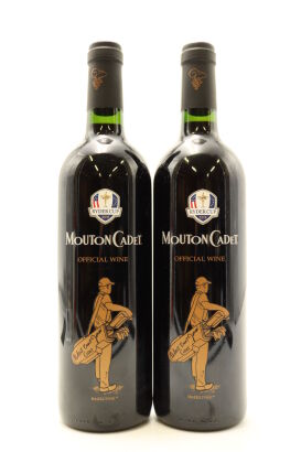 (2) 2018 Baron Philippe de Rothschild Mouton Cadet Ryder Cup Selection, Bordeaux