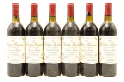 (6) 1982 Chateau Branaire-Ducru, Saint-Julien (TS)