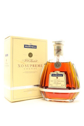 (1) Martell X.O. Supreme Cognac, 40% ABV, 700ml