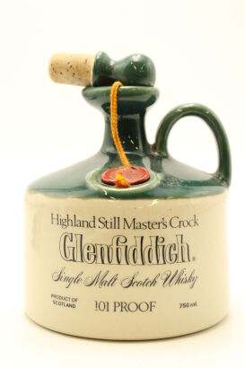 (1) Glenfiddich 101 Proof Highland Still Master's Crock Single Malt Scotch Whisky