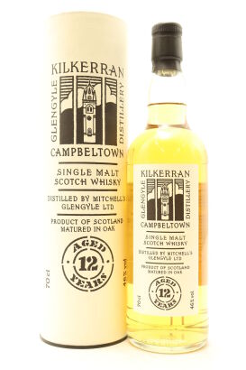 (1) Kilkerran 12 Year Old 2020 Single Malt Scotch Whisky,46% ABV