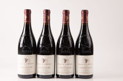 (4) 2007 Domaine de la Mordoree Chateauneuf-du-Pape Cuvee de la Reine des Bois