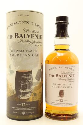 (1) The Balvenie 'The Sweet Toast of American Oak' 12 Year Old Single Malt Scotch Whisky, 43% ABV