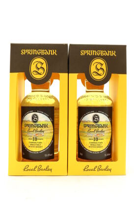 (2) Springbank 2021 Local Barley 10 Year Old Single Malt Scotch Whisky, 51.6% ABV