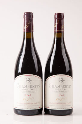 (2) 2002 Domaine Rossignol Trapet Chambertin Grand Cru