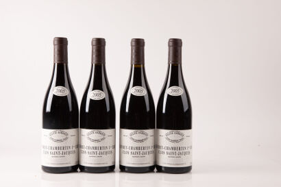 (4) 2005 Sylvie Esmonin (Michel et Fille) Gevrey-Chambertin 1er Cru Clos St. Jacques, Cote de Nuits 