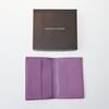 Bottega Veneta Purple Nappa Intrecciato Passport Holder with Box - 2