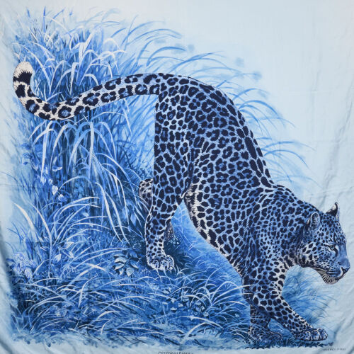 Hermès 140cm Panthera Pardus 100% Silk Scarf