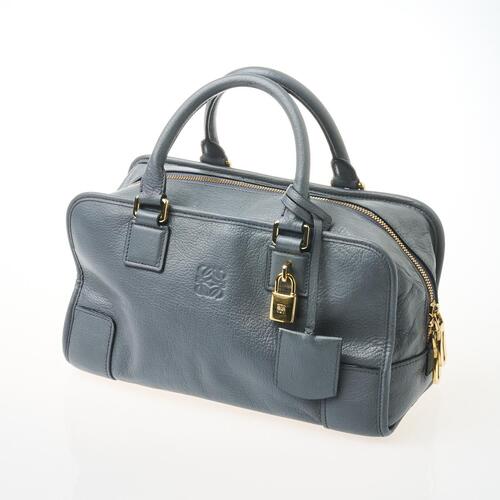 Loewe Amazona Grey Leather Bag