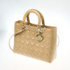 Christian Dior Large Patent Lady Dior Bag