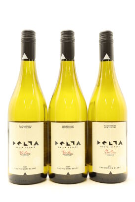 (3) 2021 Delta Vineyard Sauvignon Blanc, Marlborough