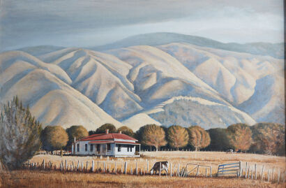 LEN CUTTEN Drought Otaki