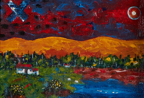 ALAN TAYLOR Landscape Awhite Peninsula