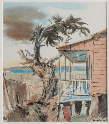 ERIC LEE-JOHNSON Cottage at Mahurangi