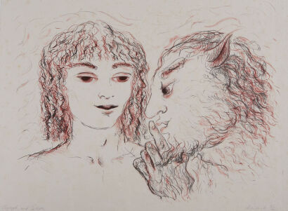ALEXIS HUNTER Nymph and Satyre