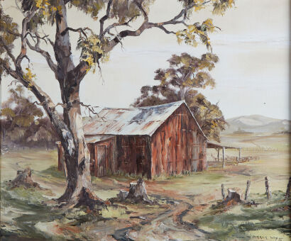 DERRICK WAY Old Barn, King Country