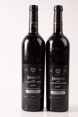 (2) 1996 Bredell's Cape Late Bottled Vintage Port, Stellenbosch, South Africa