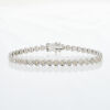 18ct White Gold Diamond Tennis Bracelet of 3.00cts Total