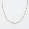 An Impressive, 18ct White Gold, Diamond Necklace of 5.00cts Total