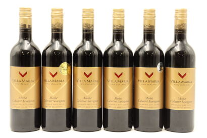 (6) 2013 Villa Maria Cellar Selection Merlot - Cabernet Sauvignon, Hawke's Bay