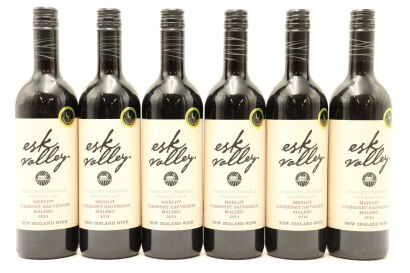 (6) 2014 Esk Valley Merlot - Cabernet Sauvignon - Malbec, Gimblett Gravels