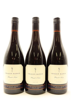 (3) 2016 Craggy Range Te Muna Road Vineyard Pinot Noir, Martinborough