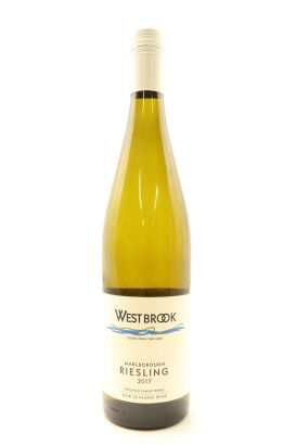 (1) 2017 Westbrook Riesling, Marlborough