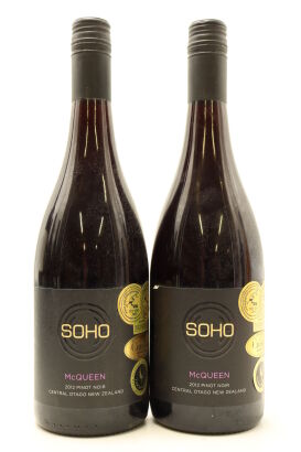 (2) 2012 Soho McQueen Pinot Noir, Central Otago