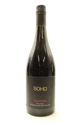 (1) 2014 Soho Valentina Syrah, Waiheke Island