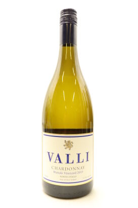 (1) 2015 Valli Waitaki Vineyard Chardonnay, Central Otago [JR17]