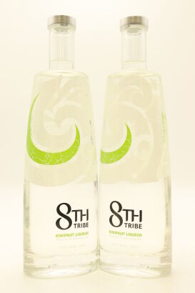 (2) 8th Tribe Kiwifruit Liqueur, 26% ABV, 750ml