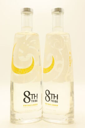 (2) 8th Tribe Gold Kiwifruit Liqueur, 26% ABV, 750ml