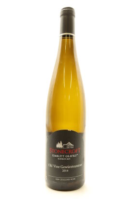 (1) 2014 Stonecroft Old Vine Gewurztraminer, Gimblett Gravels