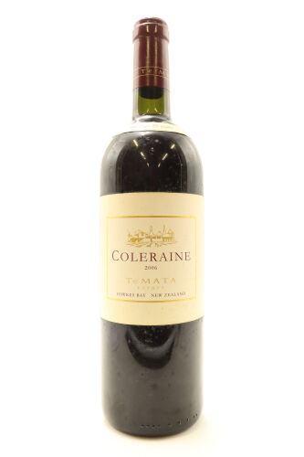 (1) 2006 Te Mata Estate Coleraine, Hawke's Bay