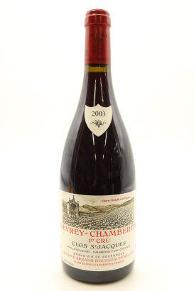 (1) 2003 Domaine Armand Rousseau Pere et Fils Clos Saint-Jacques, Gevrey-Chambertin Premier Cru [JR16.5] [RP96] [WS94]