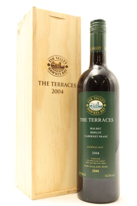 (1) 2004 Esk Valley The Terraces Malbec Merlot Cabernet Franc, Hawkes Bay